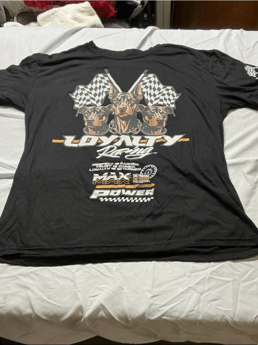 Graphic Tee - Black Sz XL 0977